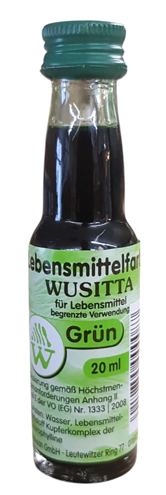 Wusitta Lebensmittelfarbe grün 20ml