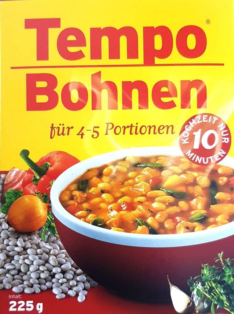 Tempo Bohnen 225g