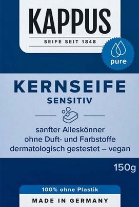 Kappus Pflanzenöl Kernseife sensitiv