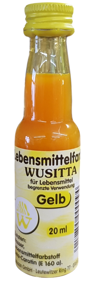 Wusitta Lebensmittelfarbe gelb 20ml