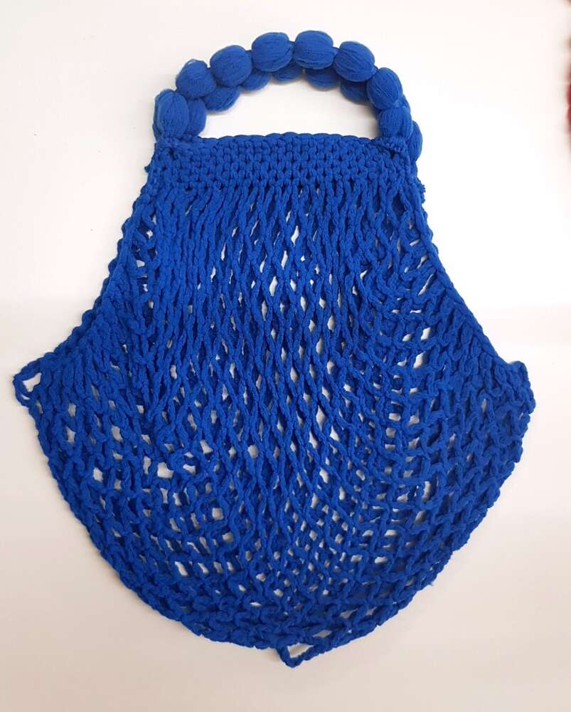 Einkaufsnetz blau