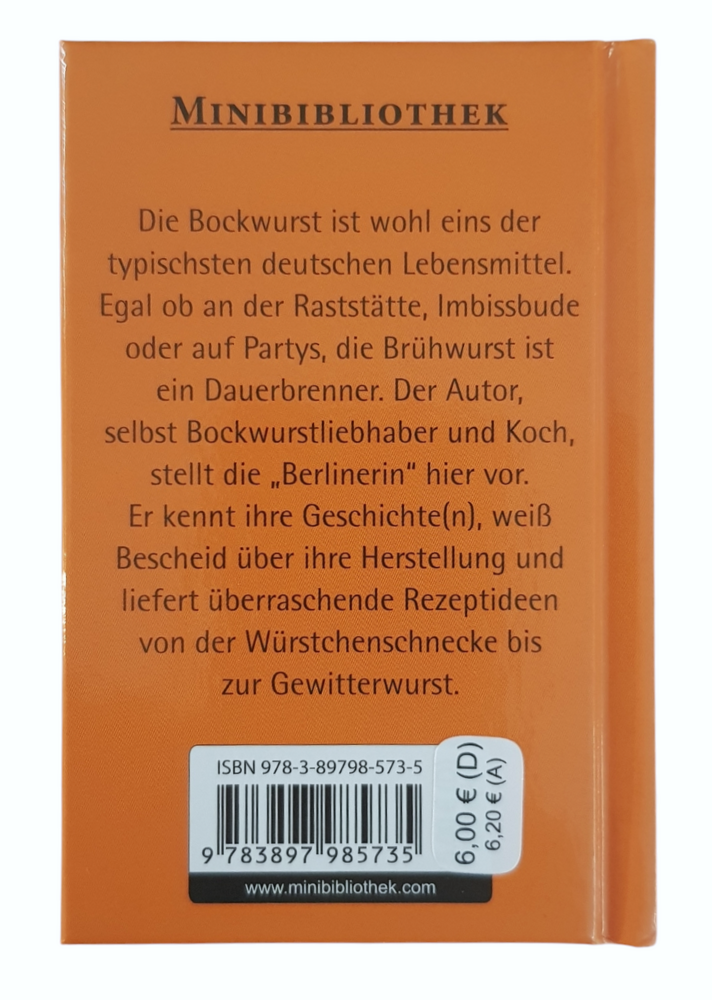 Bockwurst. Einfach Kult! 128 Seiten