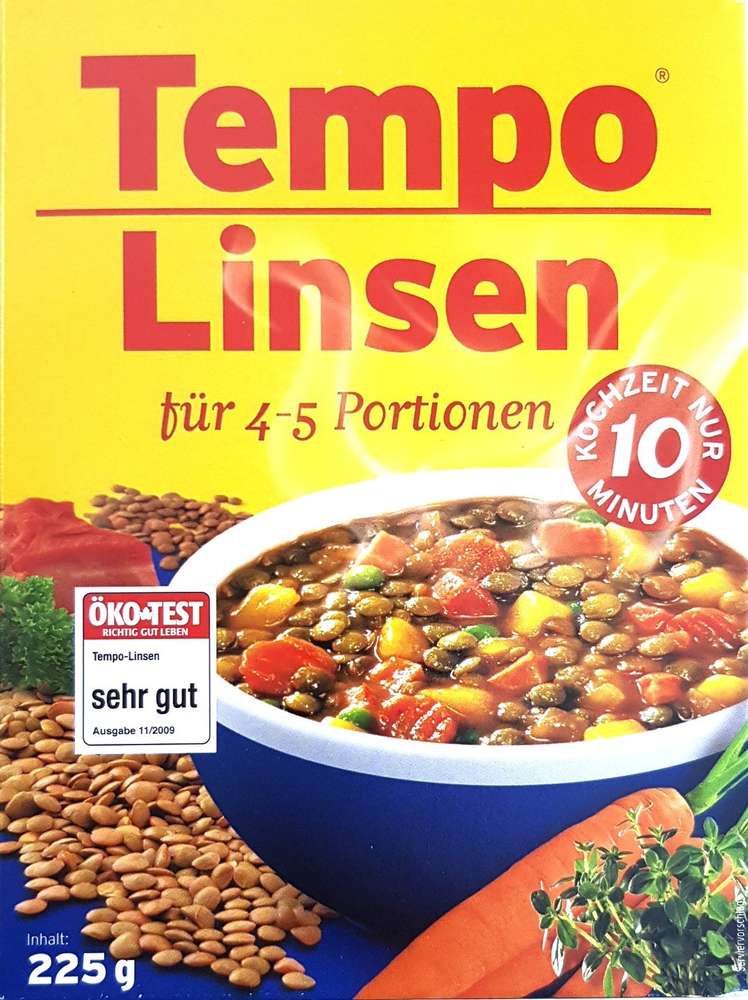 Tempo Linsen 225g