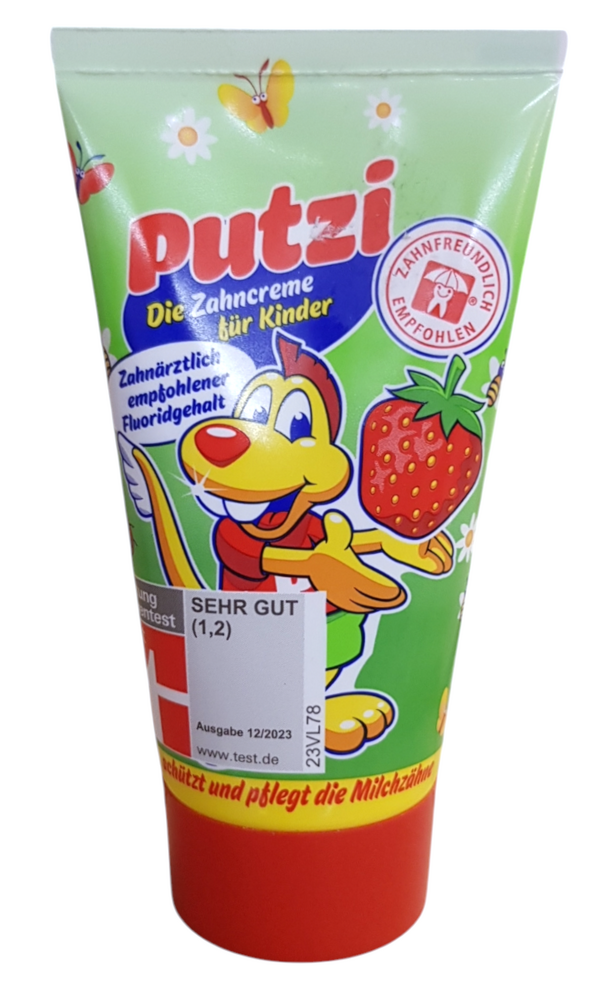 Putzi Zahncreme Erdbeere für Kinder 50ml