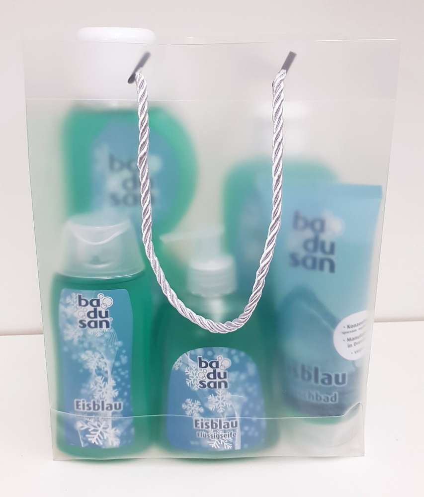 Geschenktüte Eisblau
